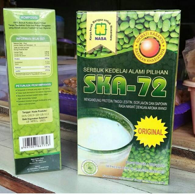

SKA- 72 (SERBUK KEDELAI HIJAU ALAMI)