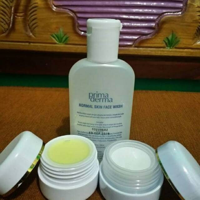 Paket Prima Derma Kulit Normal Isi 3 dan 4