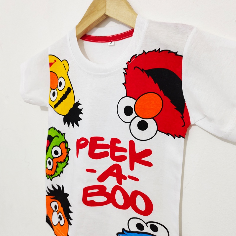 Kaos / Setelan Anak Elmo Pick A Boo