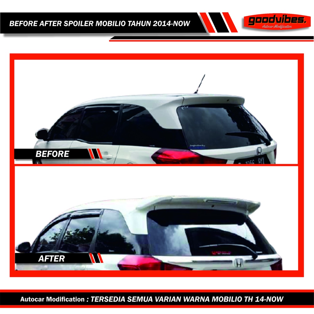 Spoiler RS Mobilio Tahun 2014 - Now