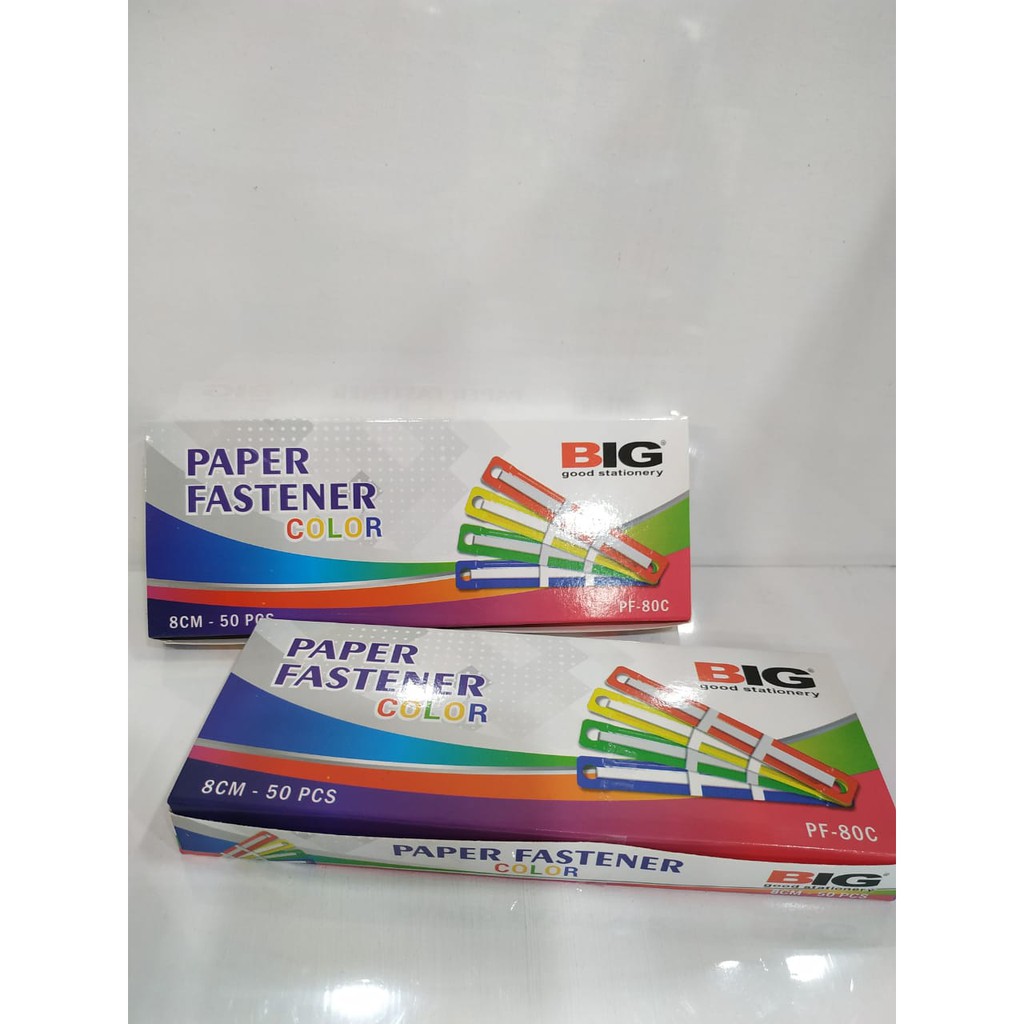 

PAPER FASTENER BIG PF-80 COLOR