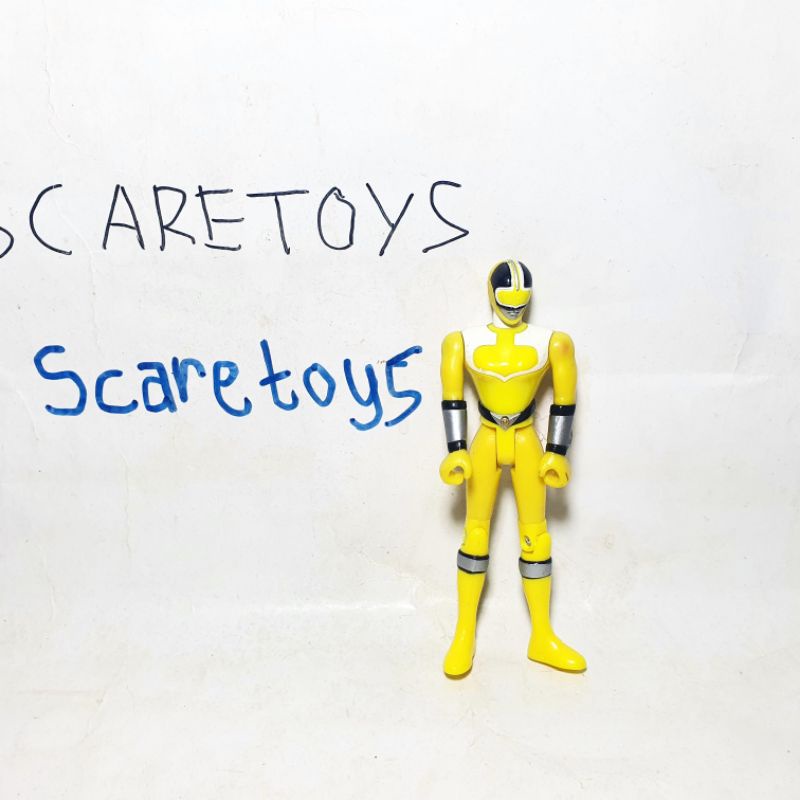 Jual Power Rangers time force Sentai timeranger Yellow ranger kuning