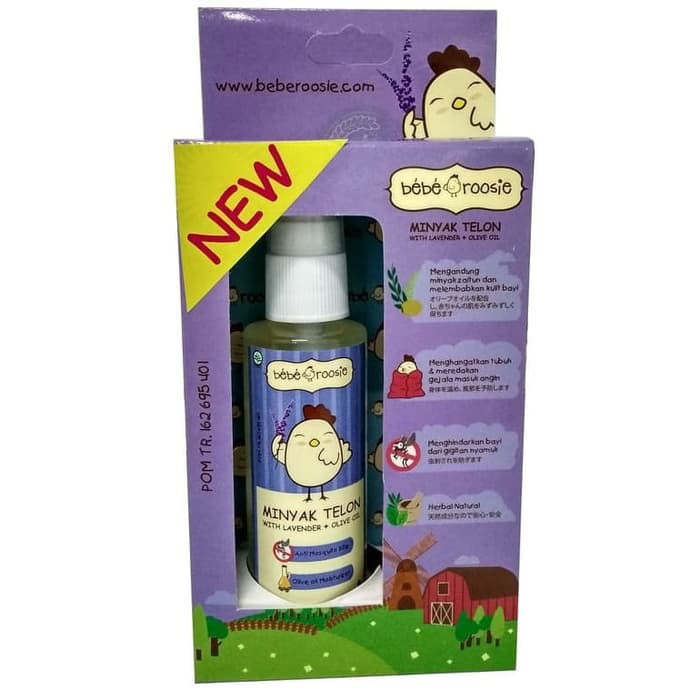 Bebe Roosie Telon Spray 60ml Minyak Telon Spray