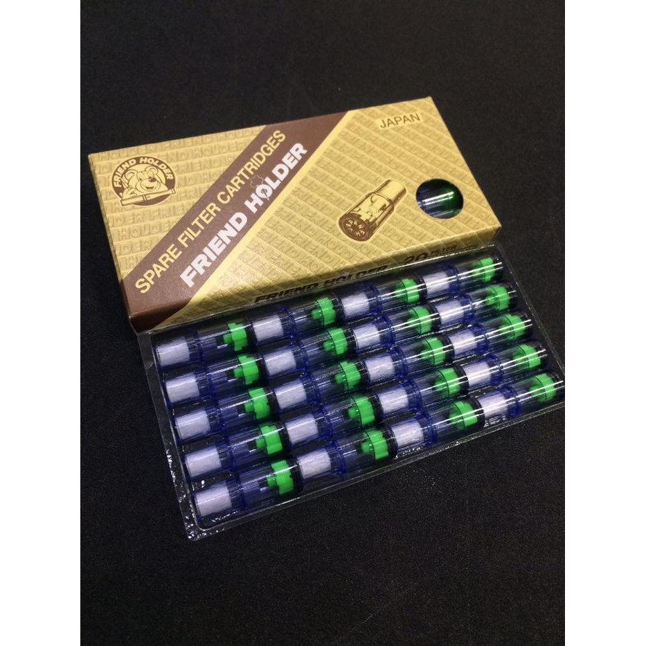 DISKON ISI ULANG FILTER ROKOK#PIPA ROKOK FRIEND HOLDER FH 100 ORIGINAL JAPAN 