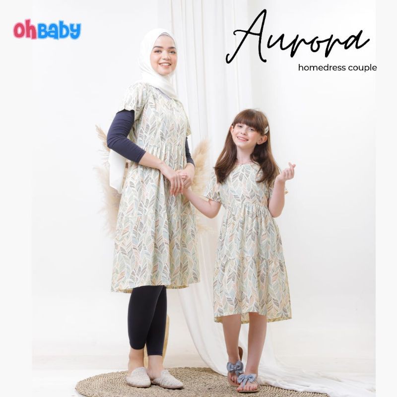 Aurora Mustard Daster Couple Ibu Anak Oh Baby