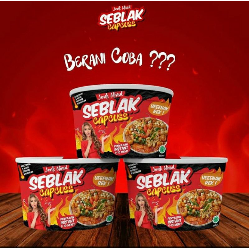 

SEBLAK CAPCUSS Jenk Minul - Inul 100% ORIGINAL