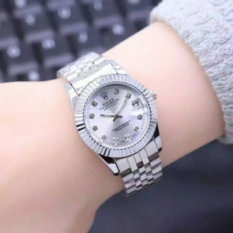 Jam Tangan R0lex Permata Terlaris Jam Tangan Wanita Kece COD