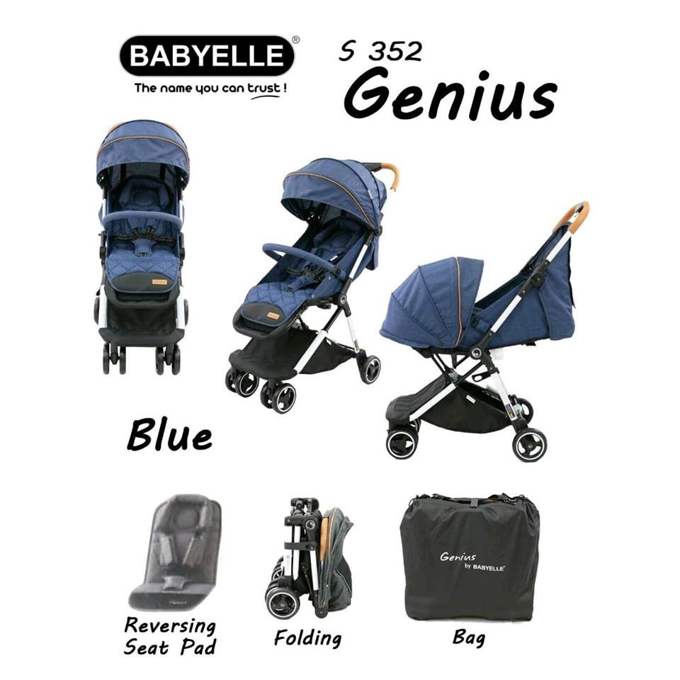 STR09 STROLLER BAYI BABYELLE GENIUS DX S355