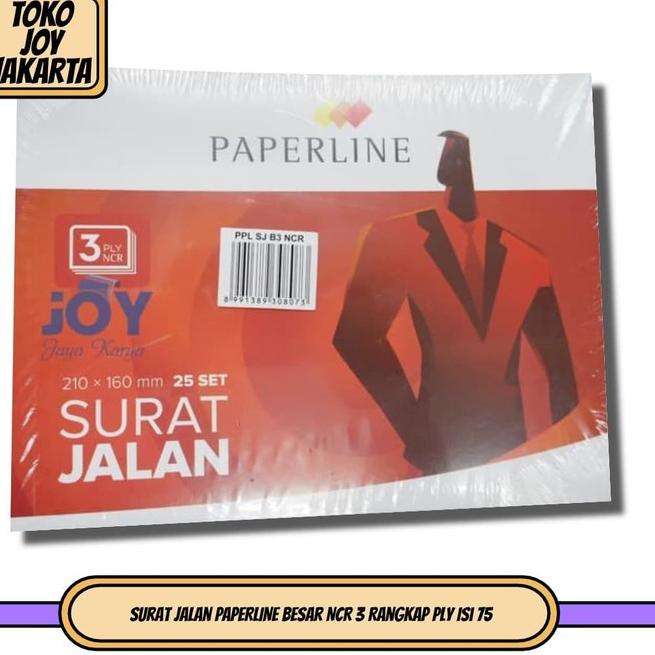 

Surat Jalan PAPERLINE Besar NCR 3 Rangkap Ply Isi 75 BM46 ¯