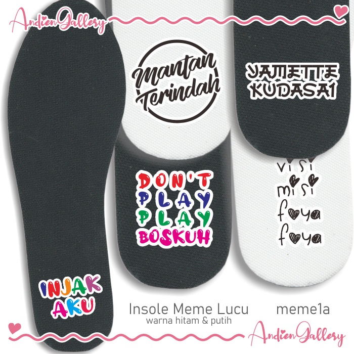 Andien Gallery Insole Sepatu Lucu Anak Laki Laki Dan Cewek