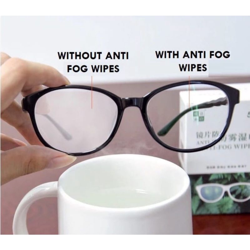 Tissue Tisu Lap Kacamata Anti Embun Tissue Anti Fog Wipes For Glasses