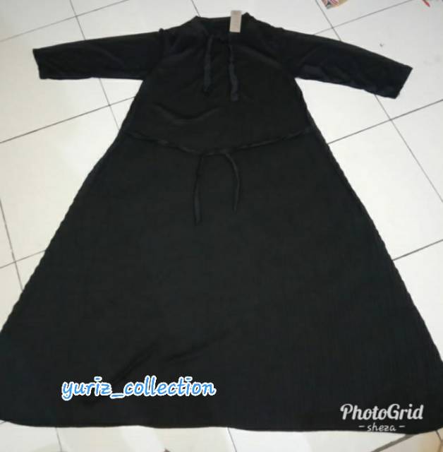 Gamis Thalita Plisket Maxy Pita Tali