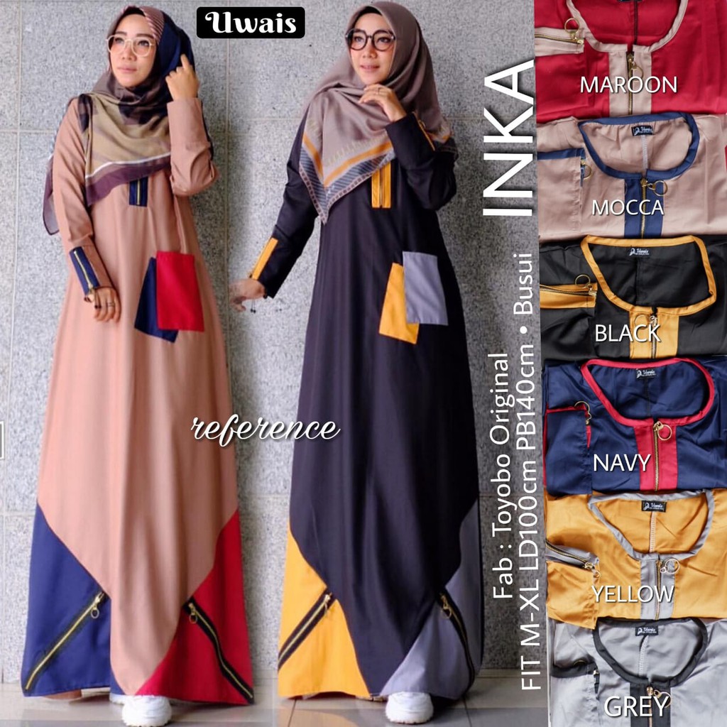 Gamis Busui/Inka Maxy by Uwais