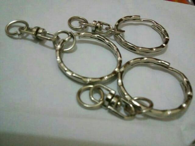 Ring gantungan kunci tebal isi 144pcs 2.5cm