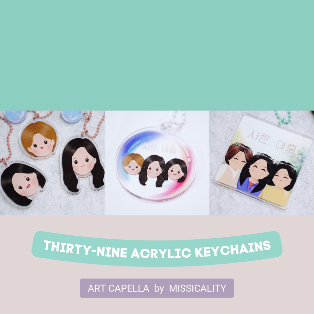 Thirty-Nine KDrama Acrylic Keychain