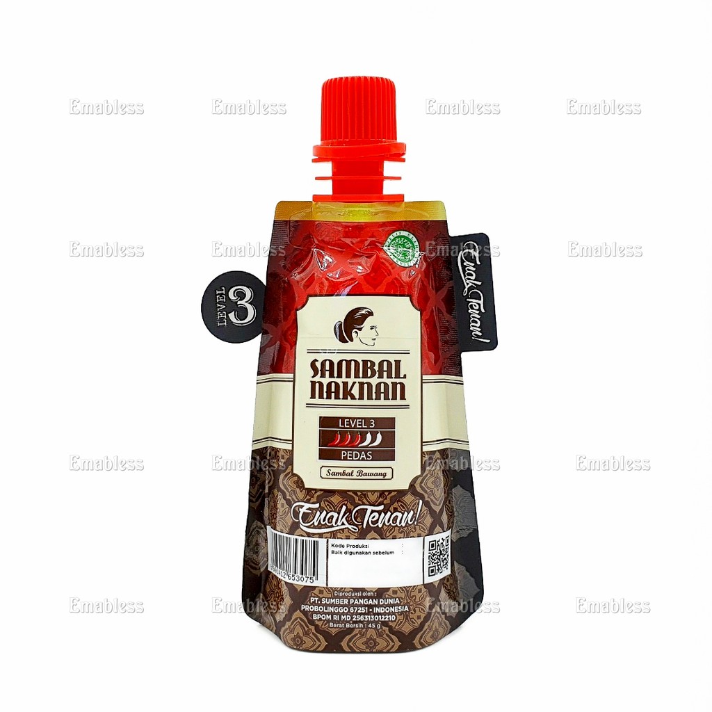 

Naknan Sambal Bawang Nak Nan Sambel Kemasan Pouch