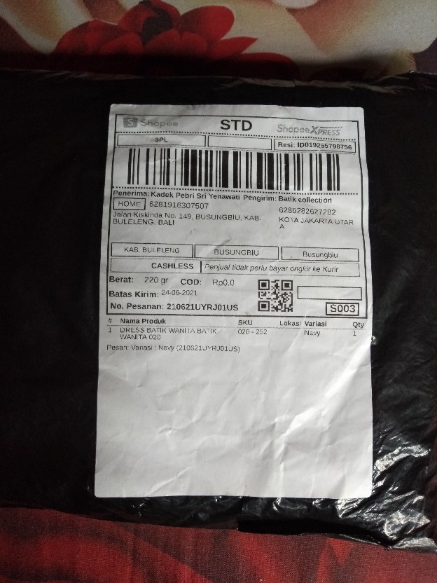 Dress Batik Wanita Batik Wanita 020