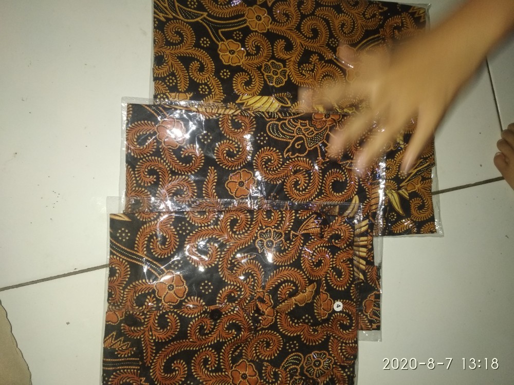 Couple Ayah Anak Couple Keluarga Kemeja Batik Kenongo