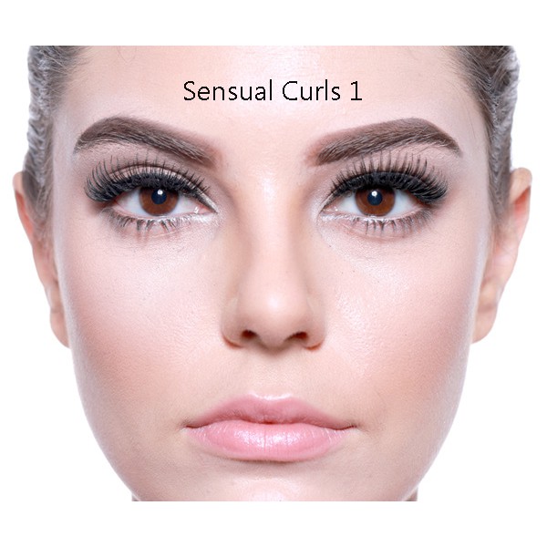 Blink Charm Eyelashes Sensual Curls (Isi 1 Pasang/4 Pasang) - Bulu Mata Palsu