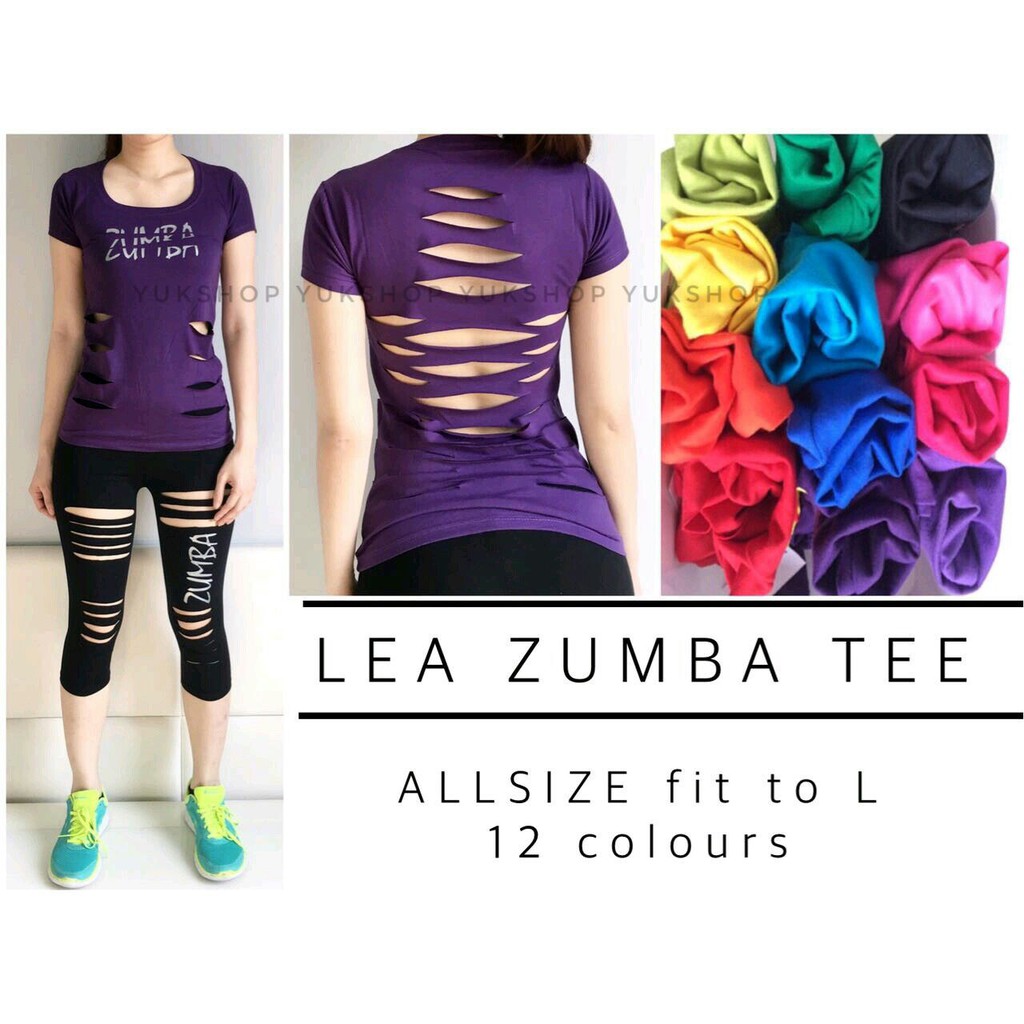 Baju Olahraga Wanita - Baju Tanktop Olahraga Senam Aerobik Zumba Murah Bagus - Zumba Sexy Back