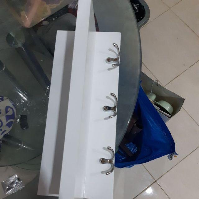 Rak Shaft Wooden Key Hanger Hook Cantolan Gantungan Kaitan Kunci Rumah Kayu Asesoris Dekorasi Rumah