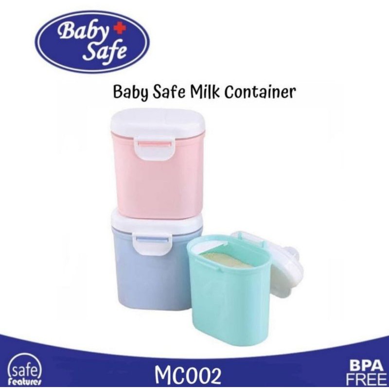 Baby Safe Milk Powder Container Tempat Wadah Susu Bubuk MC002 800ml, MC001 400ml