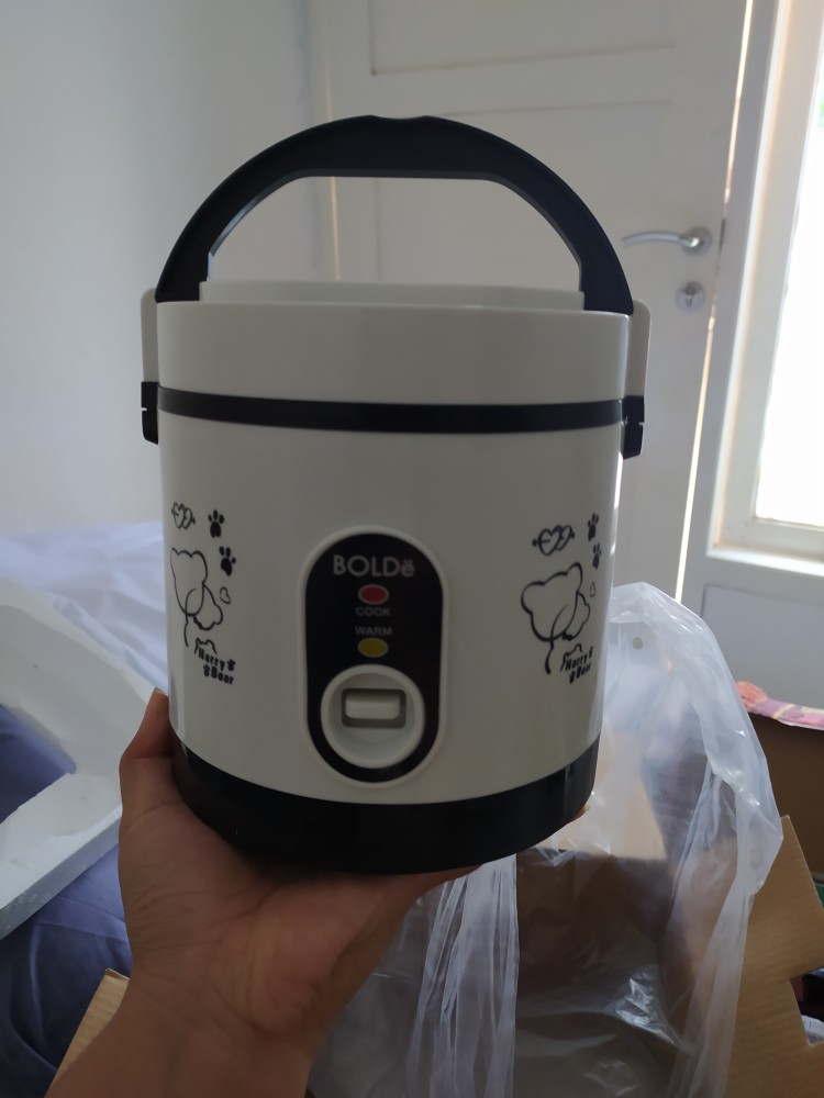 Super Cook Rice Cooker Titanium 3 In 1 Bolde - Original