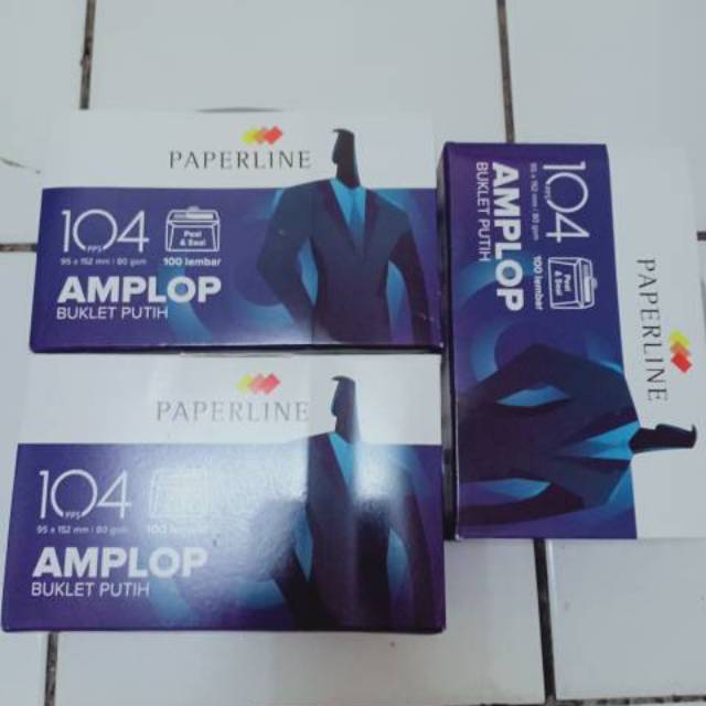 

Amplop Putih PAPERLINE 104 Persegi