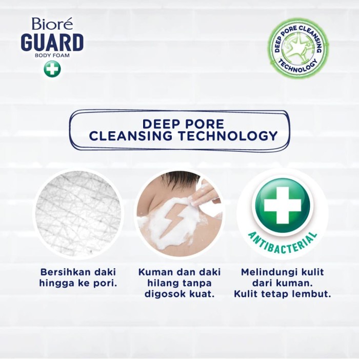 Za012 Biore Guard Body Foam Comfort Mild Pouch 450Ml rf0F