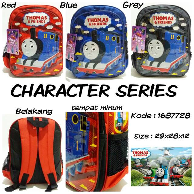 Tas sekolah ransel backpack anak thomas CS1687738 ktas karakter murah