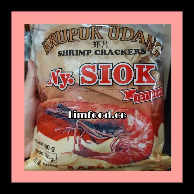 

BEST SELLER! KERUPUK UDANG NY SIOK PALING MURAH