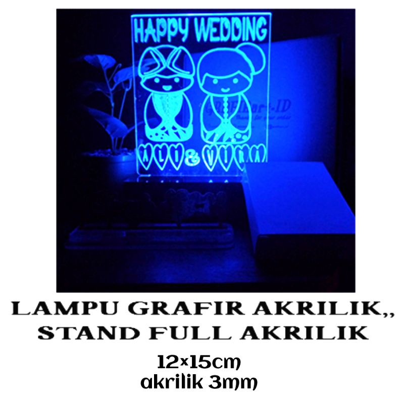 LAMPU HIAS GRAFIR AKRILIK
