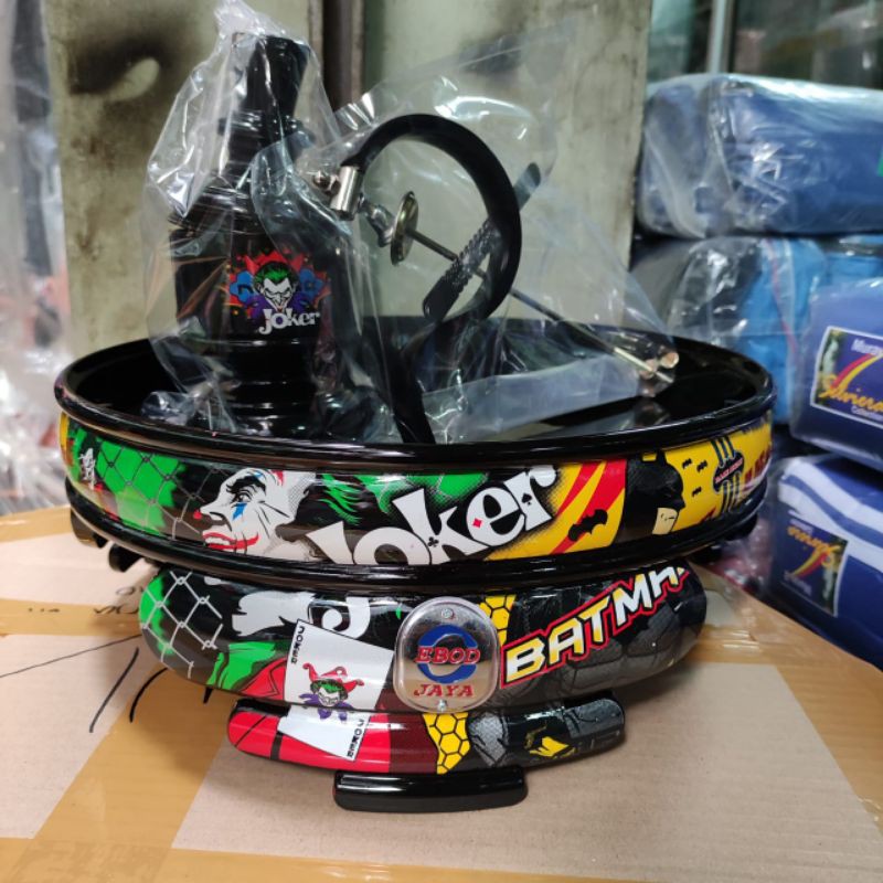 Ebod jaya tebok lovebird pvc water decal