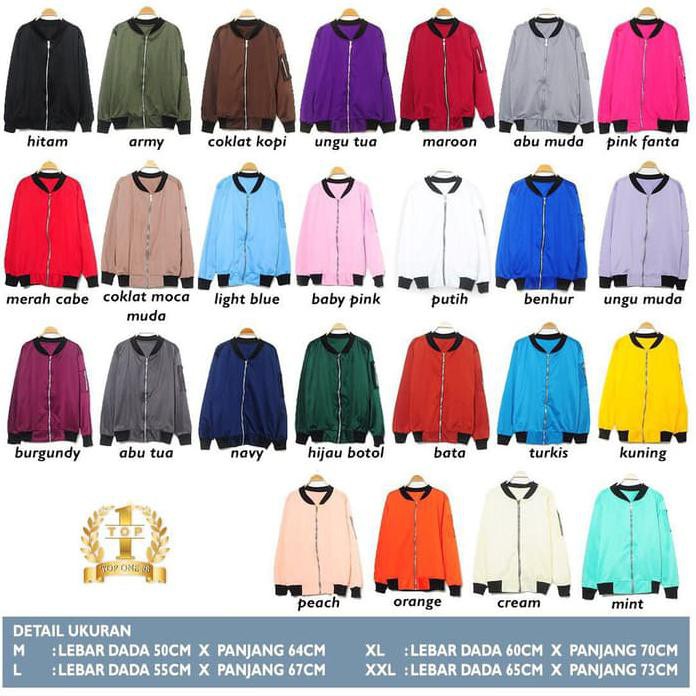 OFFICIAL PROMO TOPONE88 BOMBER JAKET (KUNING) PRIA WANITA COUPLE MURAH - KUNING, M PILIHAN KEREN