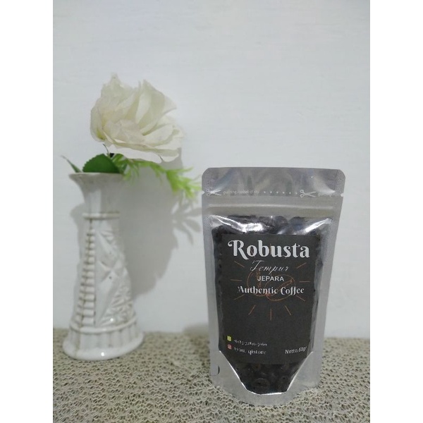 

BIJI ROASTING ROBUSTA TEMPUR JEPARA 50gram
