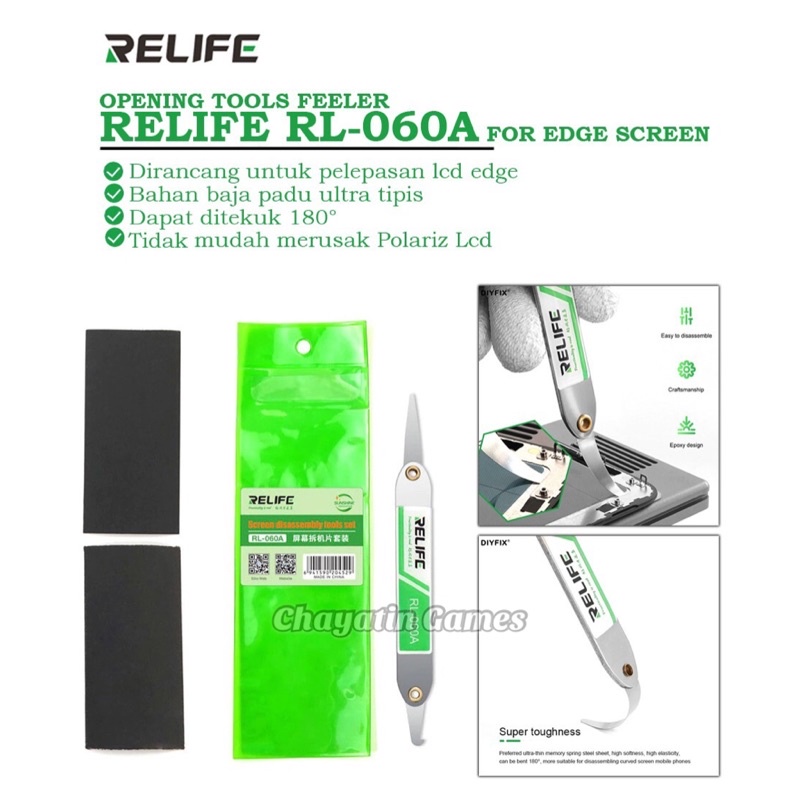 Opening Tools Feeler Relife RL-060A For Edge Screen HP