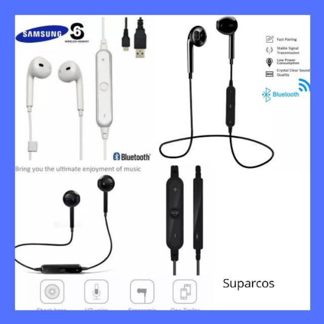 Headset Bluetooth Samsung Earphone Hansfree Henset Sport Premium Hetset Shopee Indonesia