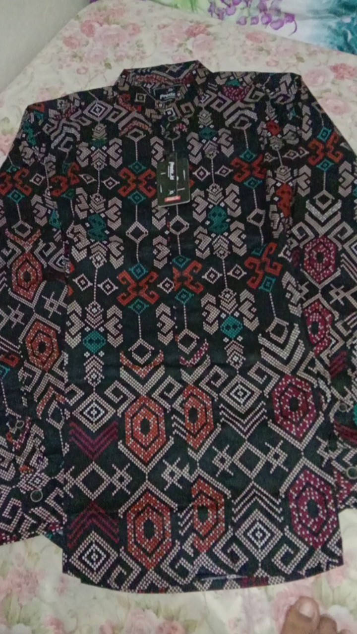 Kemeja Batik Pria Lengan Panjang Kemeja Batik Pria Baju Batik Pria Batik Pria Lengan Panjang Slimfit