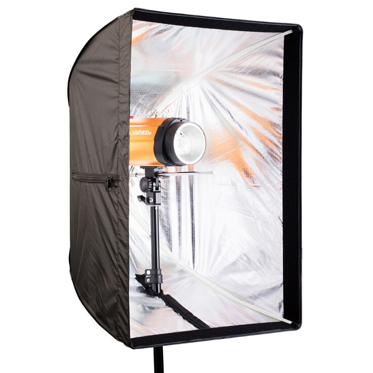 Payung Softbox Reflektor Fotografi Studio 50x70cm untuk Flash Speedlight - KS64