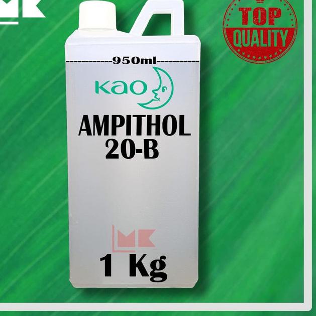 ✰ AMPHITOL 20B - Lauryl Betaine - Foam Booster Busa Besar - KAO 1 kg - 20B 31% ✪
