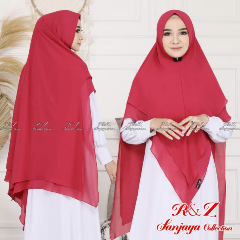 KHIMAR 2 LAYER JUMBO/SERUTY 2 LAYER JUMBO/SAHLA SERUTY 2 LAYER/ SERUTY 2 LAYER LANCIP/SERUTY PREMIUM