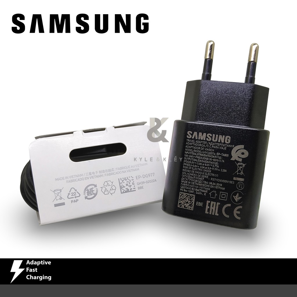 ORIGINAL Charger SAMSUNG SUPER FAST CHARGING 25W Type C