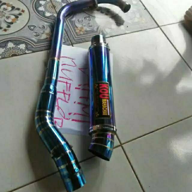 Promo Knalpot KOU kiri kidal motor vixion r15 cb 150r tiger mega pro satria fu mx king mx new dll