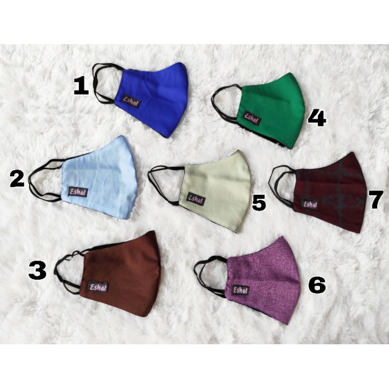 ESHAL masker earloop cantol telinga 2ply