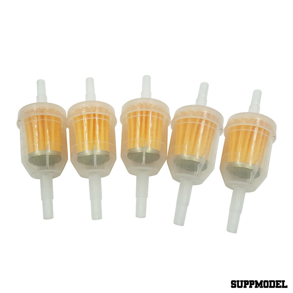 SPM 5Pcs Universal Motorcycle Car Petrol Gas Gasoline Liquid Fuel Filter Oil Cup