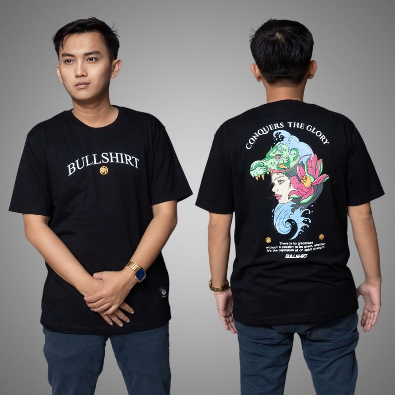 kaos Japan art bullshirt