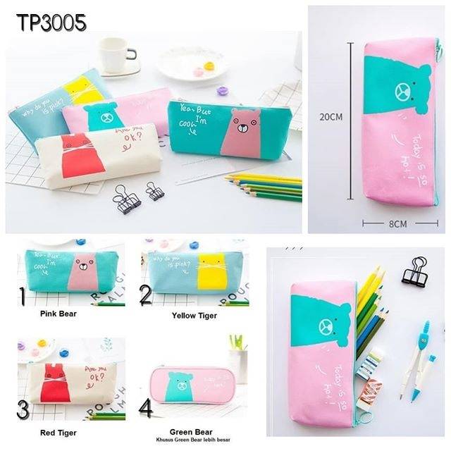 

TP3005 Tempat Pensil Murah Import Pencil Case Anak