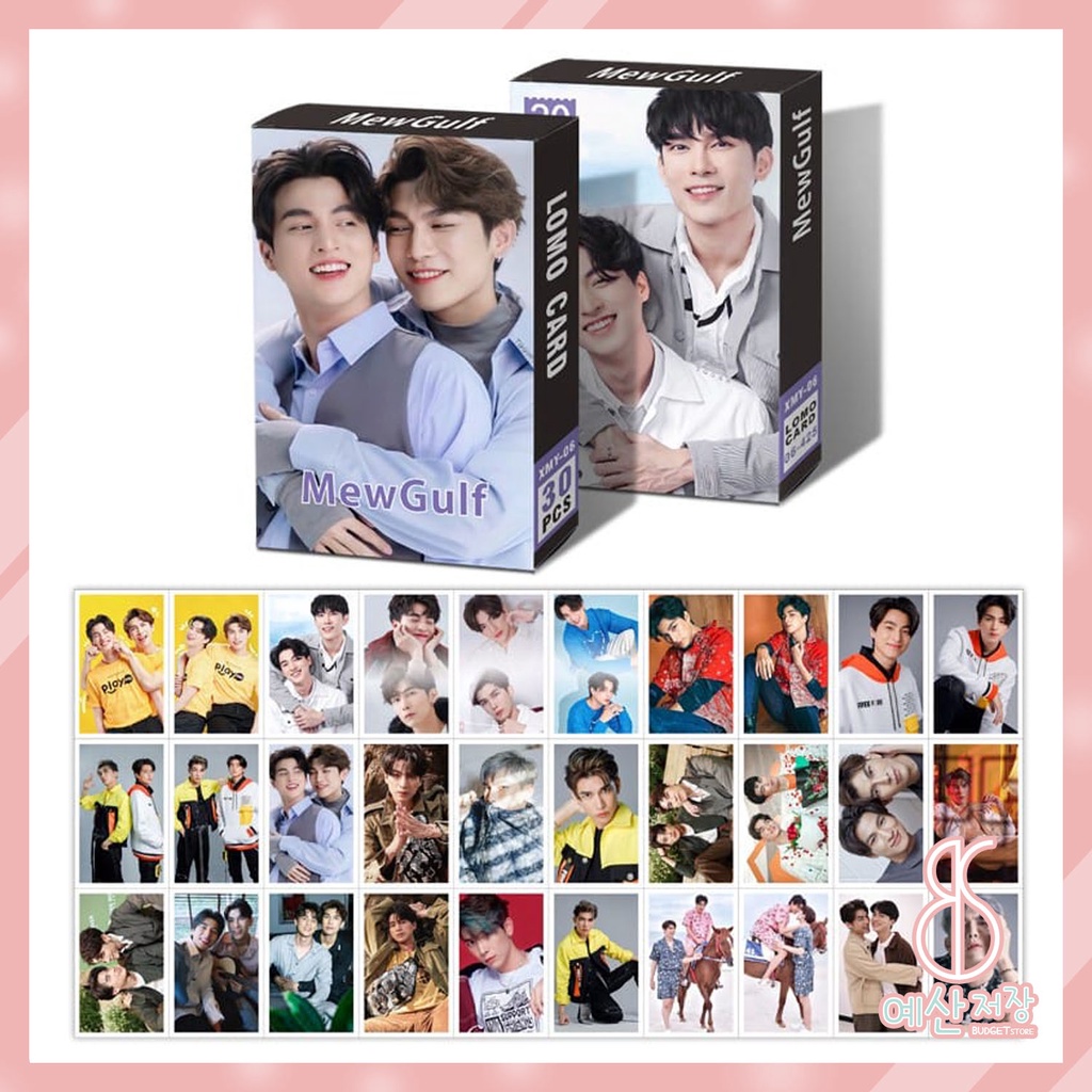 [BS] BISA COD 30pcs Photo Card Thailand Mewgulf Offgun Thai Pop Kartu Foto Lomo Card - KP886