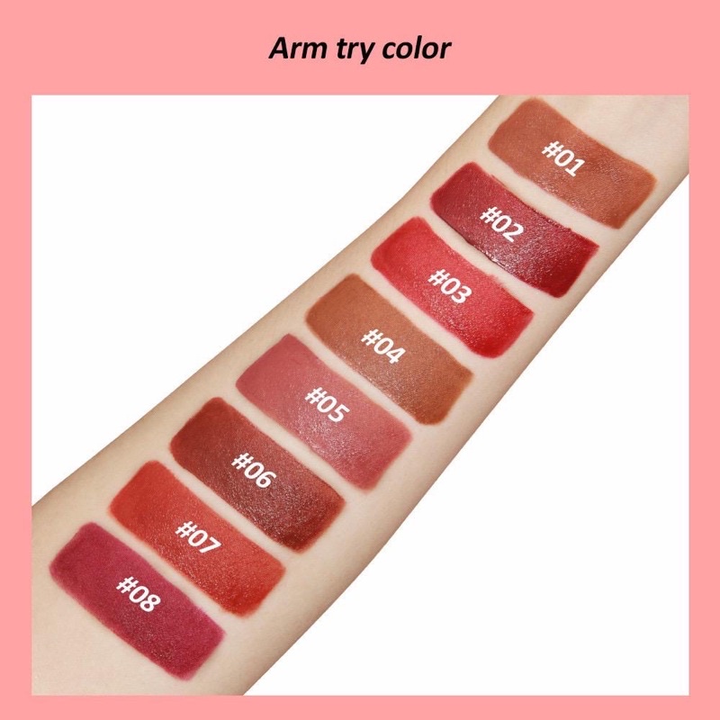 SANIYE L1152 Lipstick Cair Kosmetik / Makeup Matte Melembabkan Bibir