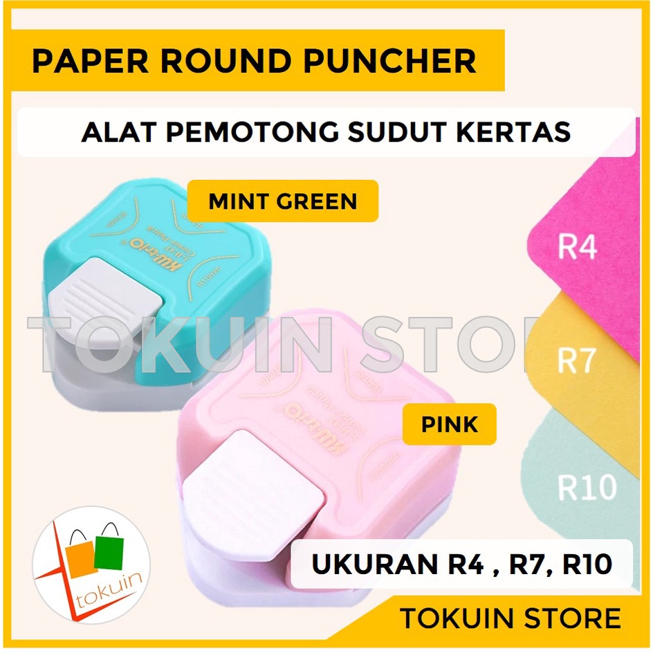 

Alat Pemotong Potong Sudut Kertas Paper Round Corner Cutter Rounder
